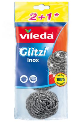 Picture of SPUGNA VILEDA PAGLIETTA 2+1pz GLITZI INOX