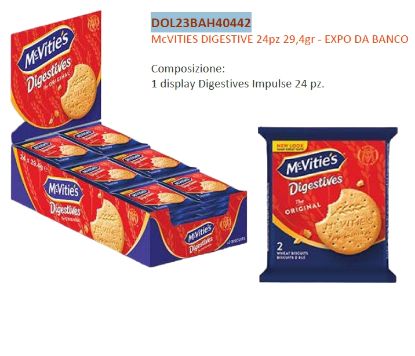 Picture of McVITIES DIGESTIVE 24pz 29,4gr