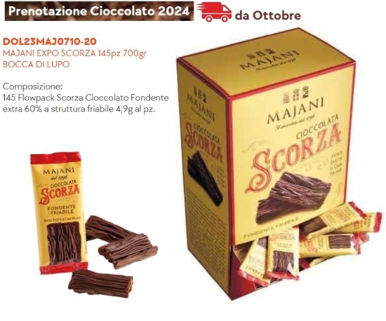 Immagine di MAJANI EXPO SCORZA 145pz 700gr BOCCA DI LUPO - PR2024