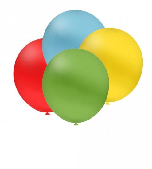 Immagine di PALLONCINI PASTELLO 100pz 13cm ASSORTITI