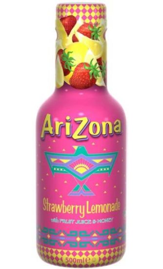 Picture of BEVANDA ARIZONA STRAWBERRY LEMONADE 6pz - 500ml PET