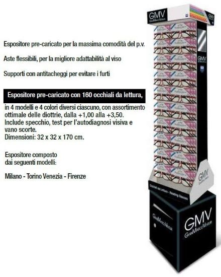 Picture of OCCHIALI GRAD. GMV EXPO 160pz TIPO A - 4 modelli assortiti MILANO TORINO FIRENZE VENEZIA