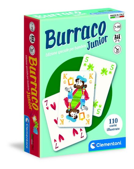 Picture of GIOCHI CARTE BURRACO JUNIOR 1pz CLEMENTONI