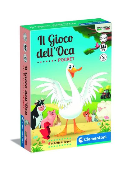 Picture of GIOCHI GIOCO DELL'OCA POCKET 1pz CLEMENTONI