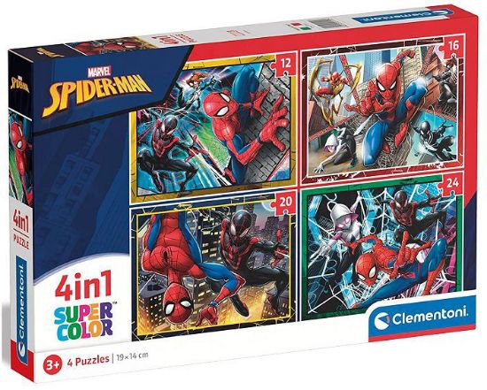 Picture of GIOCHI 4IN1 PUZZLE SPIDERMAN  =2023=