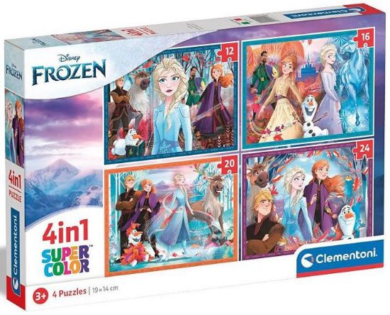 Immagine di GIOCHI 4IN1 PUZZLE FROZEN