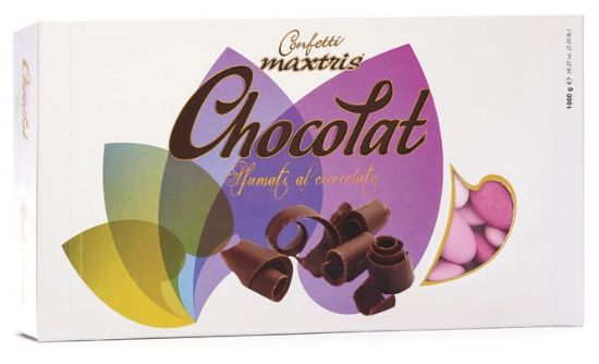 Immagine di CONFETTI MAXTRIS 1kg SFUMATI AL CIOCCOLATO ROSA