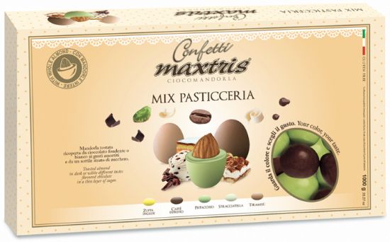 Immagine di CONFETTI MAXTRIS 1KG PASTICCERIA MIX ASSORTITI