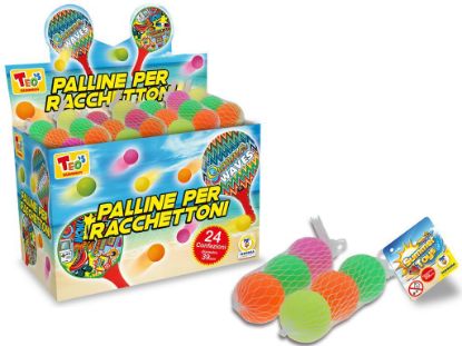 Immagine di GIOCHI PALLINE PER RACCHETTONI 1x3pz IN DISPL 39mm