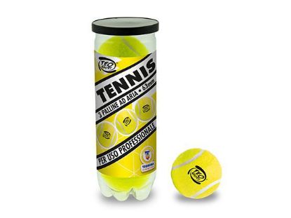 Picture of GIOCHI PALLINE TENNIS BALL 1x3pz 63mm - TEOREMA