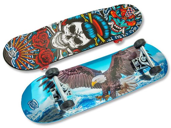 Immagine di GIOCHI SKATEBOARD ANTISC. ABEC-7 100kg 71cm ATTACCO IN METALLO