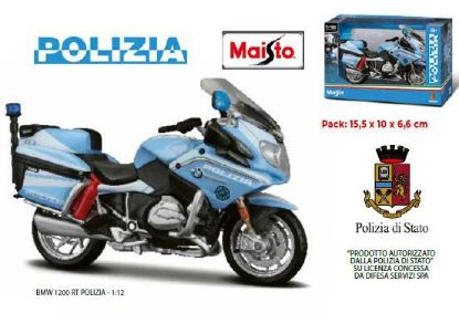 Immagine di GIOCHI MOTO 1:18 POLIZIA 1pz