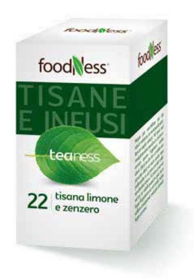 Picture of FOODNES TEANESS TISANE 20pz 2gr. LIMONE ZENZERO