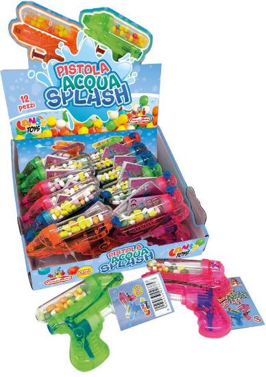 Picture of CARAMELLE TOYS PISTOLA SPLASH 12pz 5gr - CASA DEL DOLCE