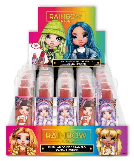 Picture of CARAMELLE TOYS ROSSETTO RAINBOW 20pz 5gr - CASA DEL DOLCE