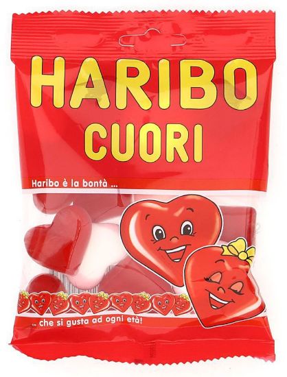 Immagine di HARIBO BUSTA CUORI 100g 10pz