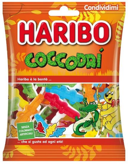 Immagine di HARIBO BUSTA COCCODRILLI 100g 10pz