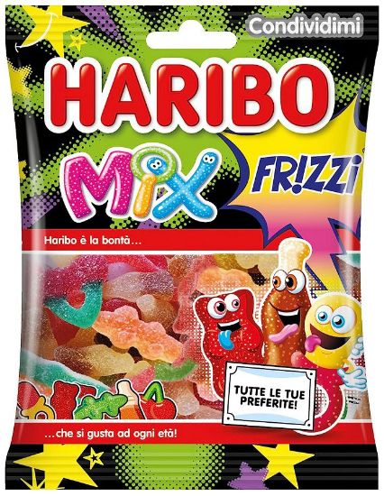 Immagine di HARIBO BUSTA MIX FRIZZI 90g 10pz