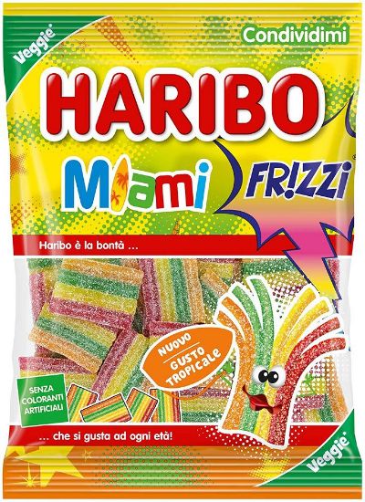 Picture of HARIBO BUSTA MIAMI FRIZZY 90g 10pz