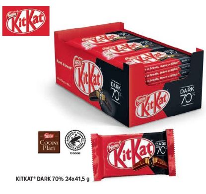 Immagine di NESTLE KIT KAT FONDENTE 24pz