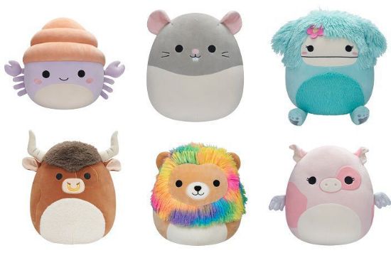 Picture of PELUCHES SQUISHMALLOWS PERSONAGGI 30cm 6pz ASSORTIMENTO N.2