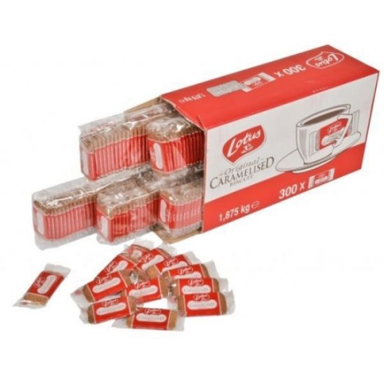 Immagine di BISCOTTI CORTESIA CAFFE LOTUS 300pz 1.875kg  (per caffe')