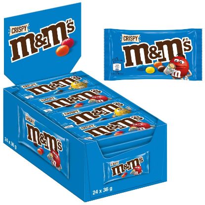 Picture of MASTERFOOD M&M'S CRISPY 36gr 24pz - BLU