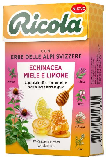 Picture of RICOLA ASTUCCIO ECHINACEA SENZA ZUCCHERO 50g 20pz