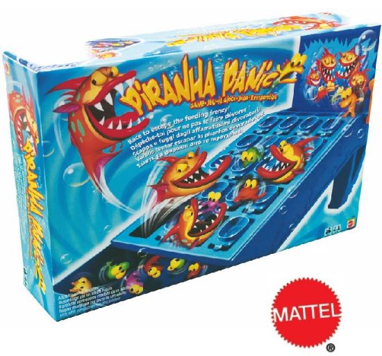 Picture of GIOCHI SCATOLA PIRANHA PANIC 1pz MATTEL