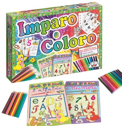 Picture of GIOCHI COLORIAMO IMPARO E COLORO