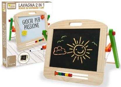 Immagine di GIOCHI LAVAGNA IN LEGNO CON ACCESSORI