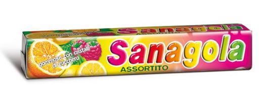 Immagine di SANAGOLA STICK FRUTTA ASSORTITA 20pz GOMMOSE SOFT