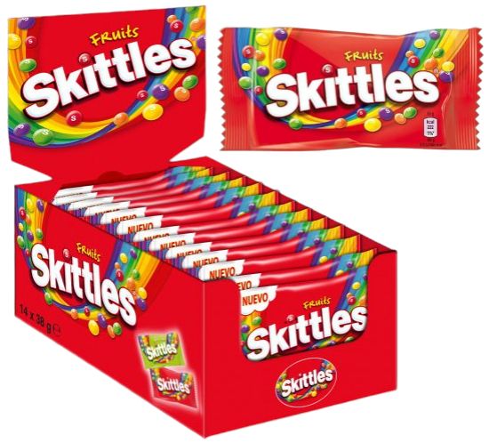 Picture of SKITTLES CARAMELLE ALLA FRUTTA 14pz 38gr