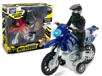 Immagine di GIOCHI MOTOCROSS FRIZIONE 1pz LUCI E SUONI