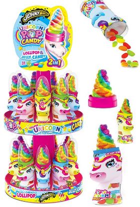 Immagine di JOY CHUPA UNICORN&CANDY EXPO 18pz 50gr - JOYGUM