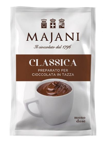 Immagine di CIOCCOLATA MAJANI 25pz CLASSICA BUSTINA MONODOSE