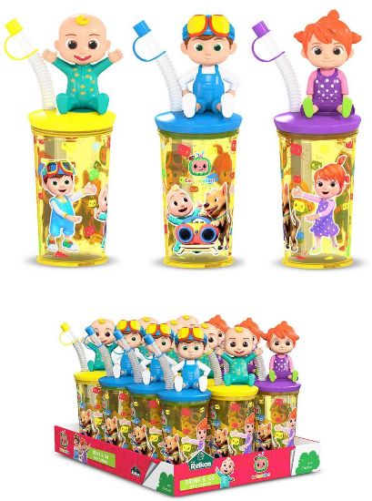 Picture of CARAMELLE TOYS COCOMELON DRINK&GO 12pz 10gr - CASA DEL DOLCE