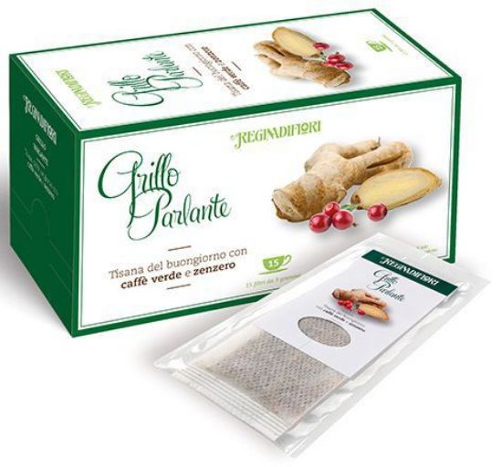 Immagine di REGINADIFIORI TISANE SCATOLA 15pz 3gr. GRILLO PARLANTE