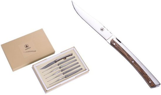 Picture of LAGUIOLE COLTELLI Steak knives in box VAILHOURLES 1x6pz