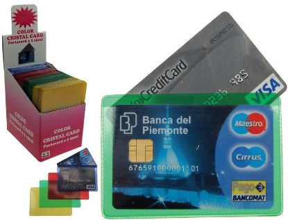 Picture of PORTA CARDS MORBIDO 80pz 2T COLOR CRISTAL ALPLAST