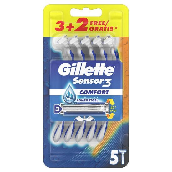 Picture of RASOIO GILLETTE SENSOR 3 COMFORT 1x3pz+2