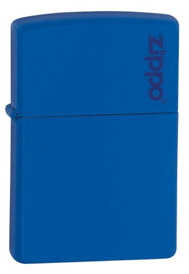 Picture of ZIPPO ACCENDINO Royal Blue Matte c/logo