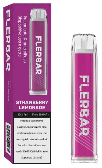 Picture of FLERBAR 1pz 20mg/ml STRAWBERRY LEMONADE - PLN009367