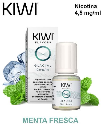 Picture of KIWI E-LIQUID GLACIAL 10ml 4,5mg/ml - PLN008601