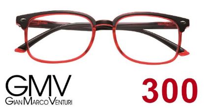 Picture of OCCHIALI GRAD. GMV VARESE (da 3.00) 1pz ROSSO NERO