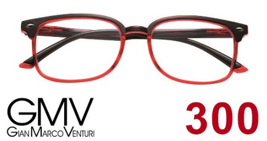 Picture of OCCHIALI GRAD. GMV VARESE (da 3.00) 1pz ROSSO NERO