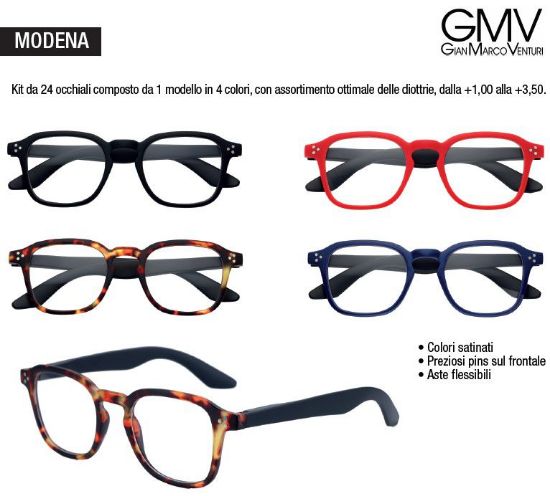 Picture of OCCHIALI GRAD. GMV MODENA (da 1.00 a 3.50) 24pz