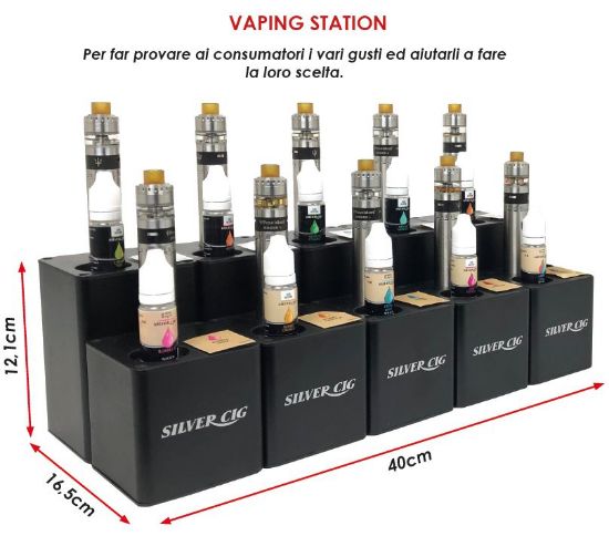 Picture of LIQUIDI ESPOSITORE VAPING STATION 10posti