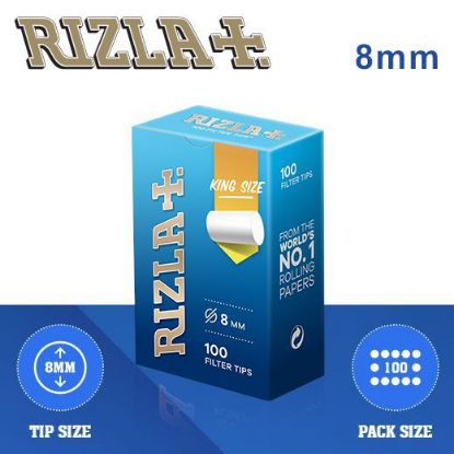 Picture of FILTRI RIZLA REGULAR 8mm 10x100pz ASTUCCIO (Acc. 3,6)-C00002005
