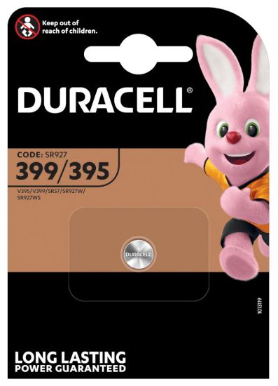 Picture of PASTIGLIE DURACELL 395/399 1.5v 1x 1pz OSSIDO DI ARGENTO